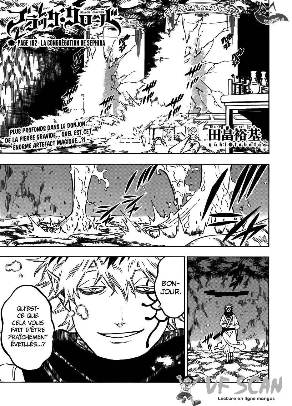 Black Clover 182 page 1