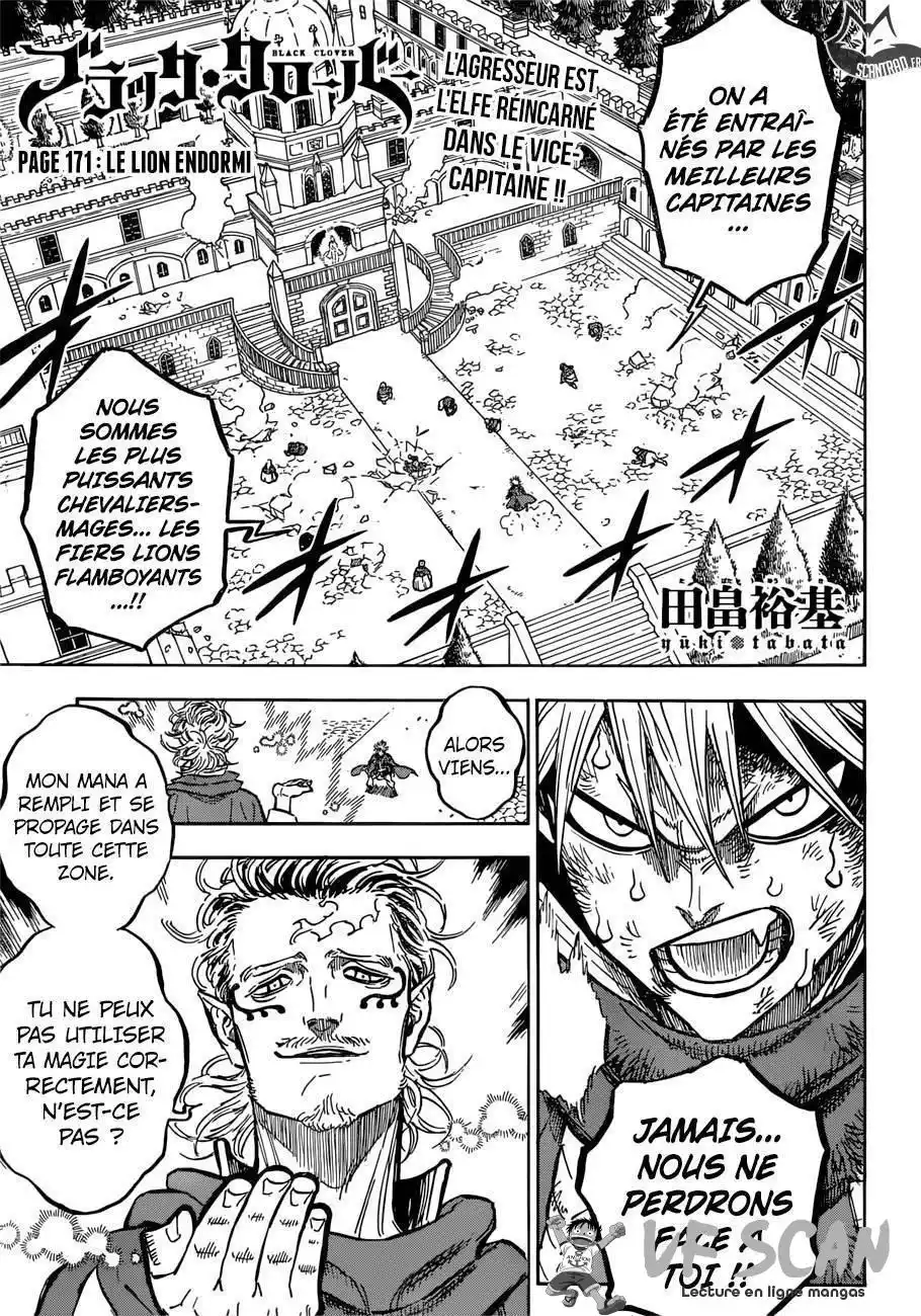 Black Clover 171 page 1