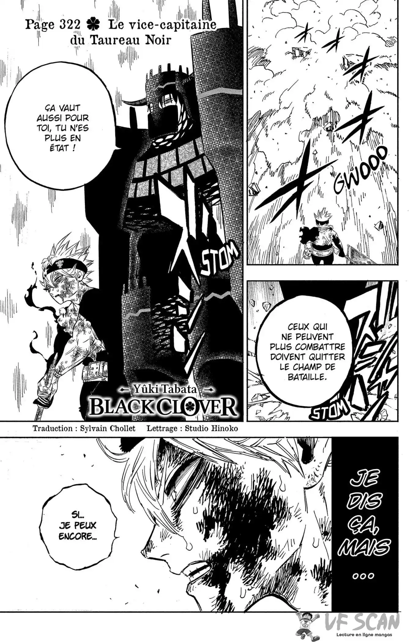 Black Clover 322 page 1
