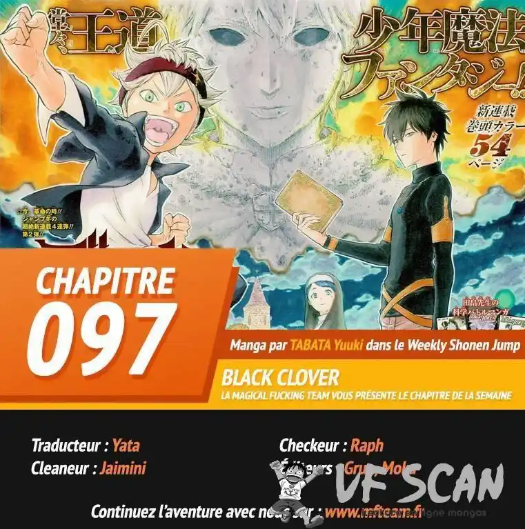 Black Clover 97 page 1