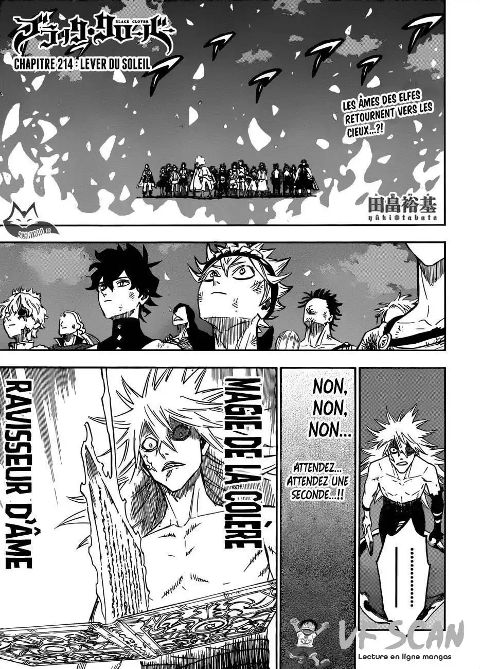 Black Clover 214 page 1