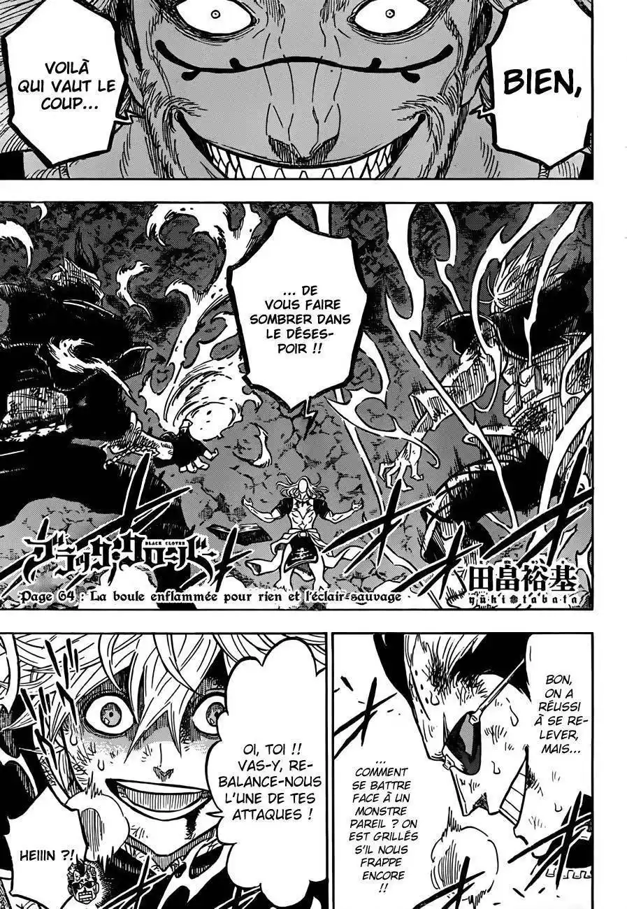 Black Clover 64 page 1