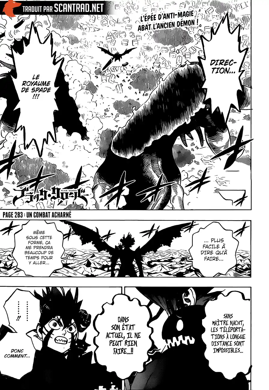 Black Clover 283 page 1