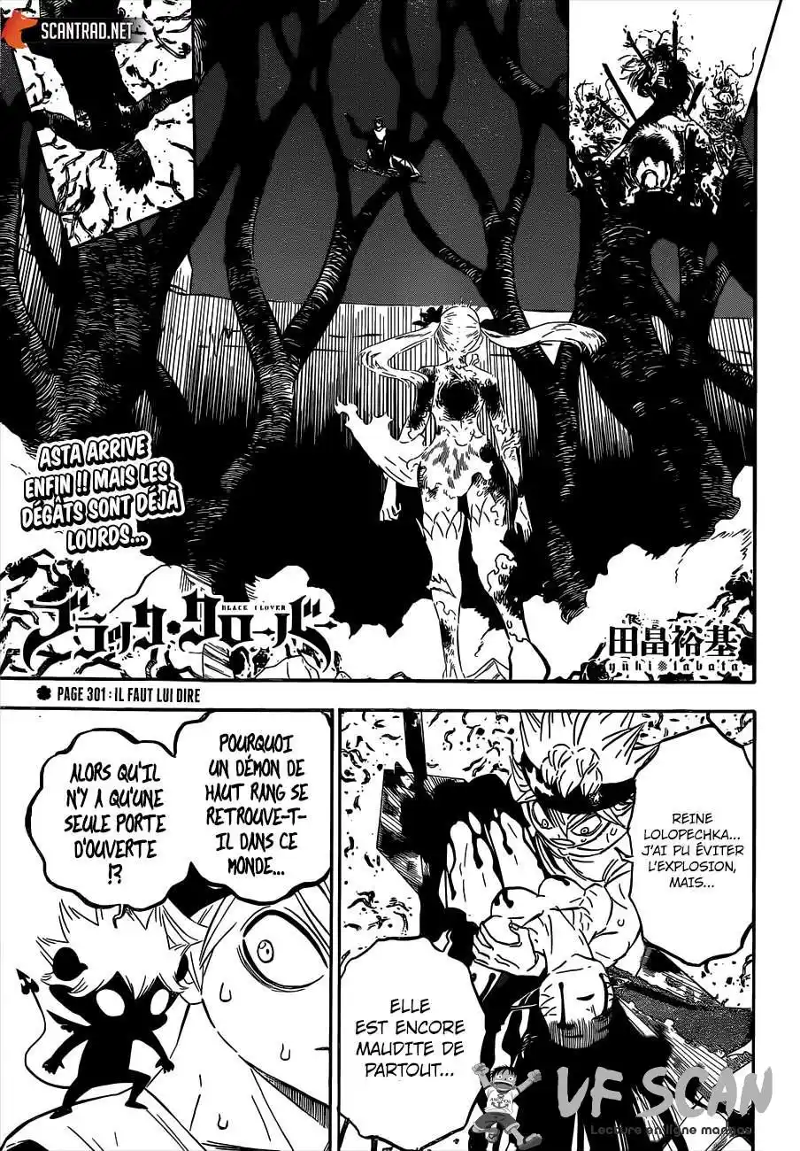 Black Clover 301 page 1