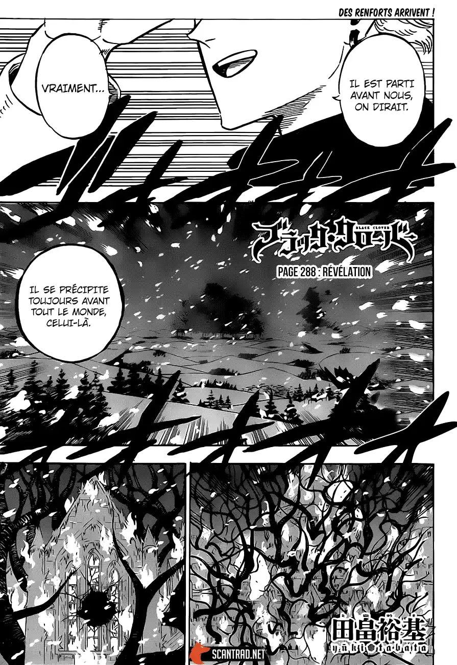 Black Clover 288 page 1