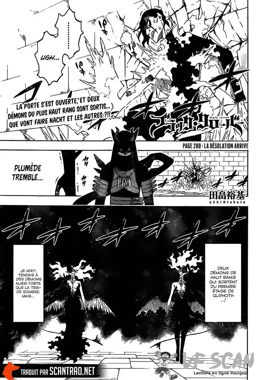 Black Clover 280 page 1