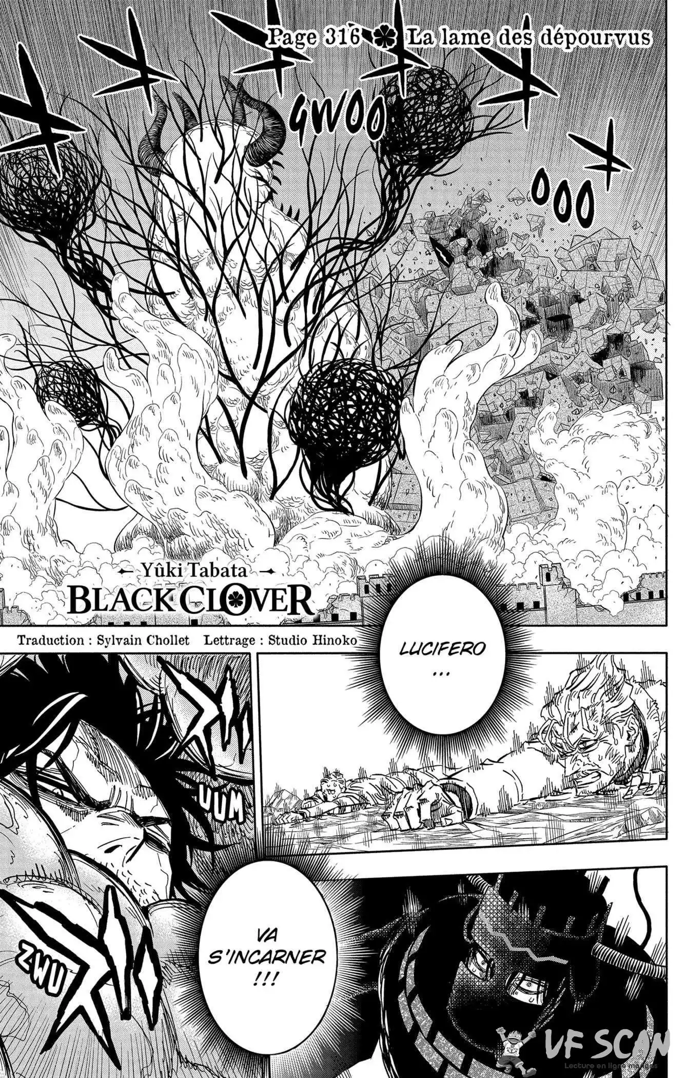 Black Clover 316 page 1