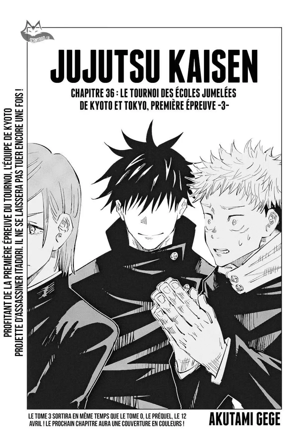 Jujutsu Kaisen 36 page 1