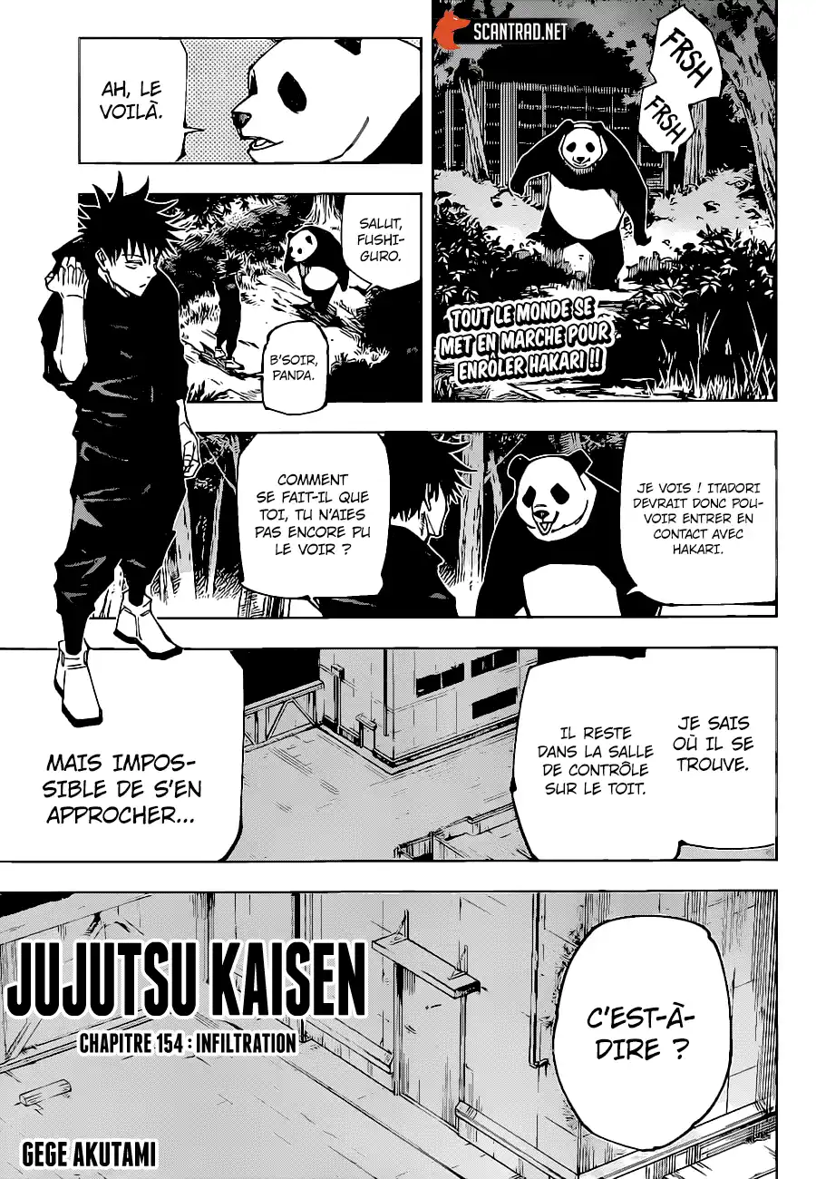 Jujutsu Kaisen 154 page 1