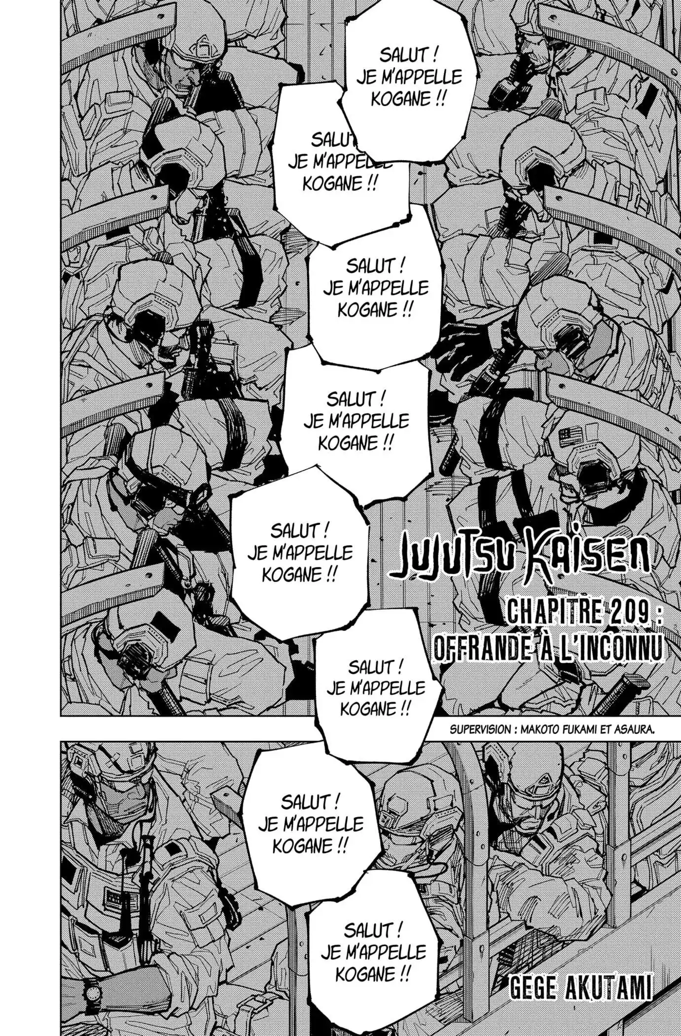 Jujutsu Kaisen 209 page 2