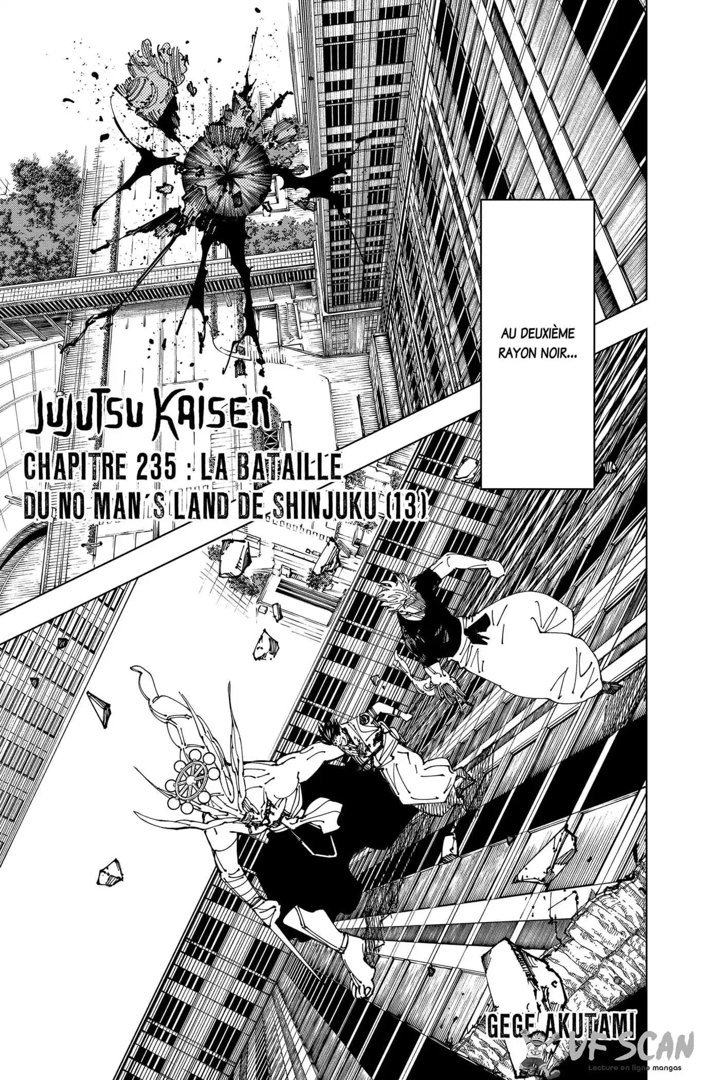 Jujutsu Kaisen 235 page 1