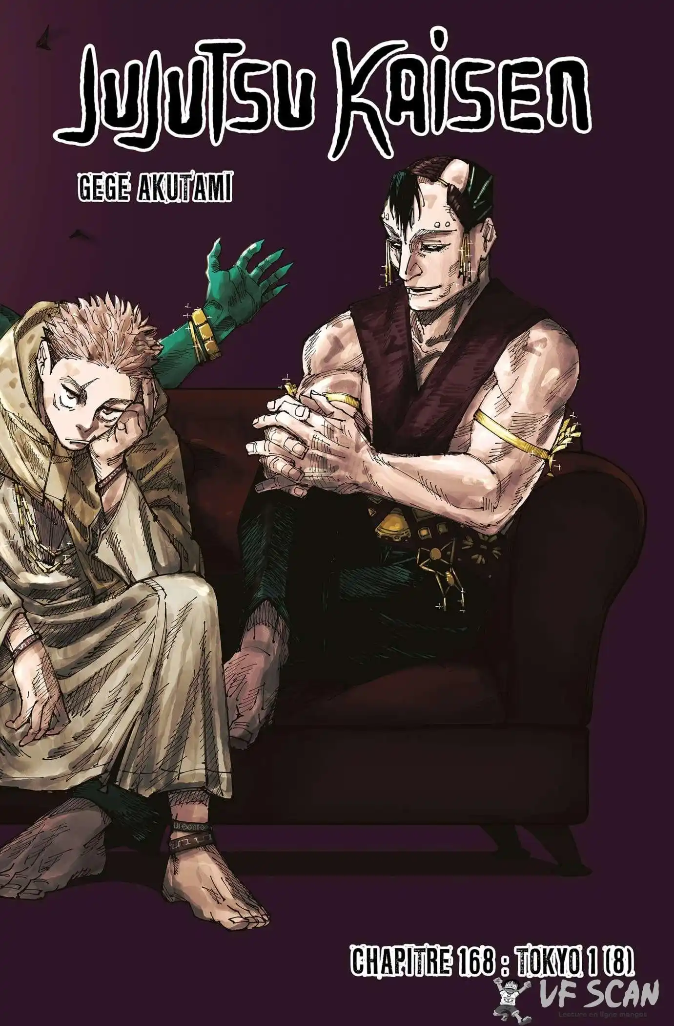 Jujutsu Kaisen 168 page 1