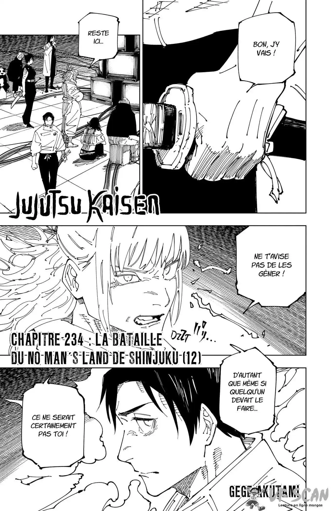 Jujutsu Kaisen 234 page 1