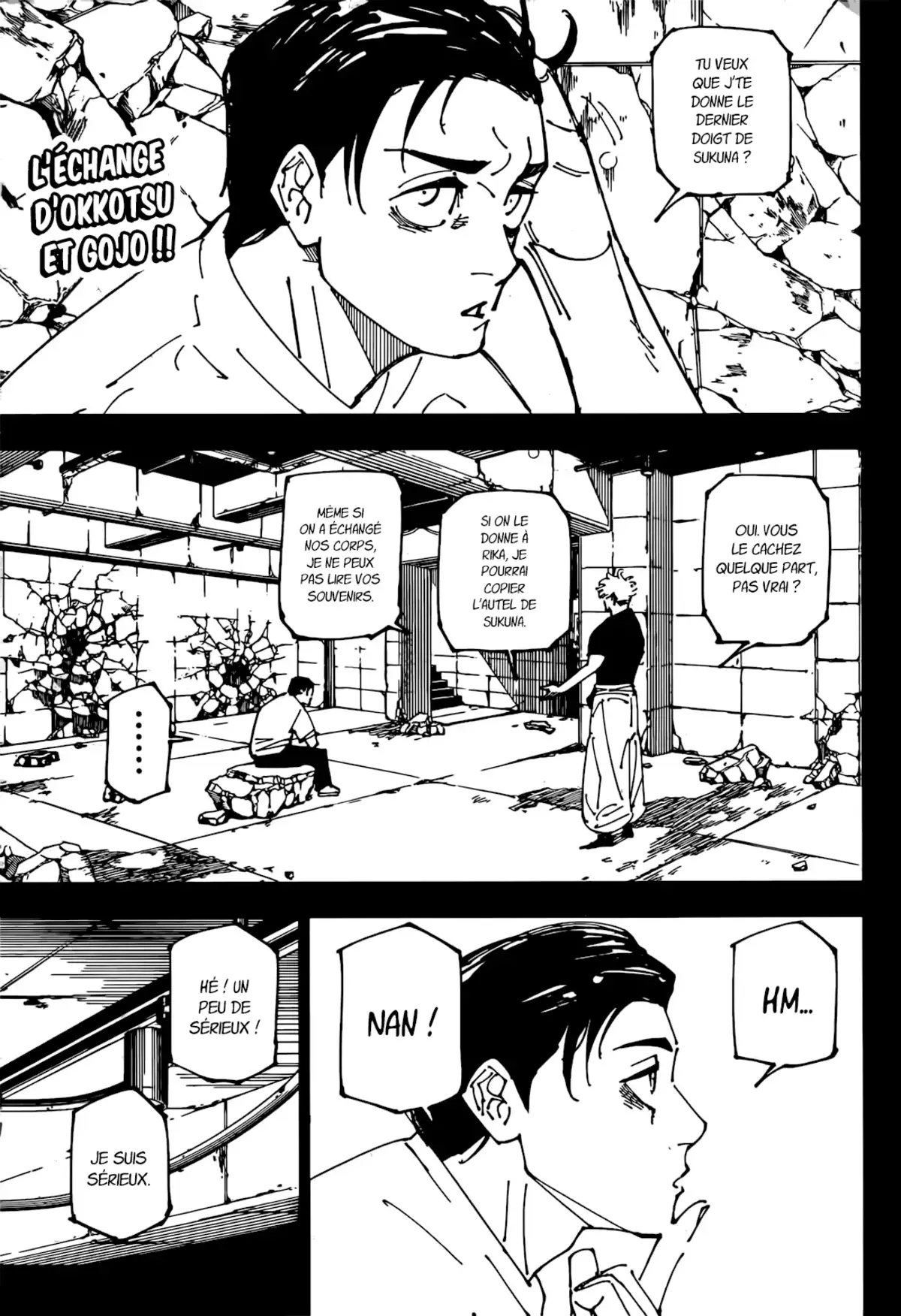 Jujutsu Kaisen 267 page 3