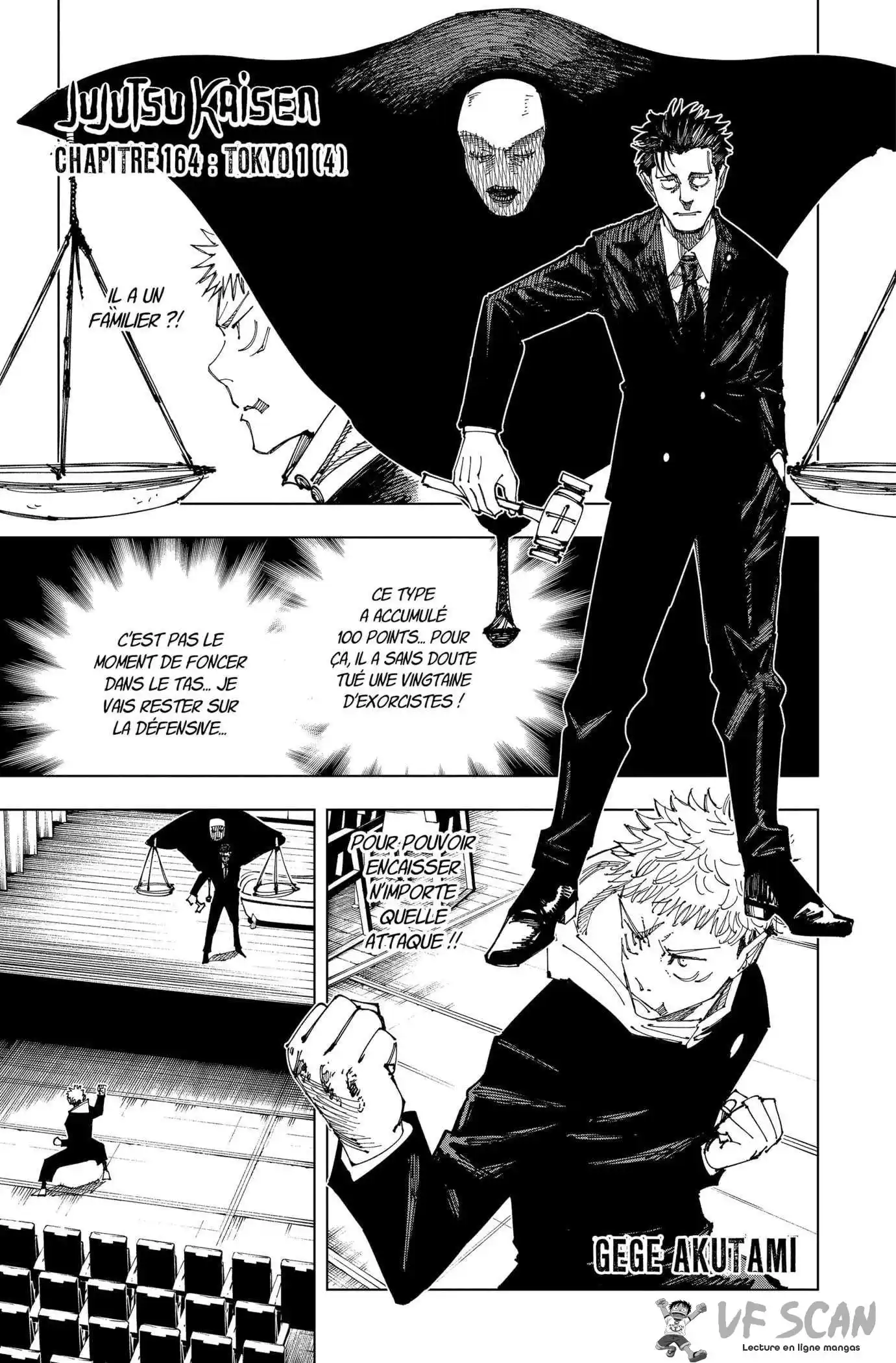 Jujutsu Kaisen 164 page 1