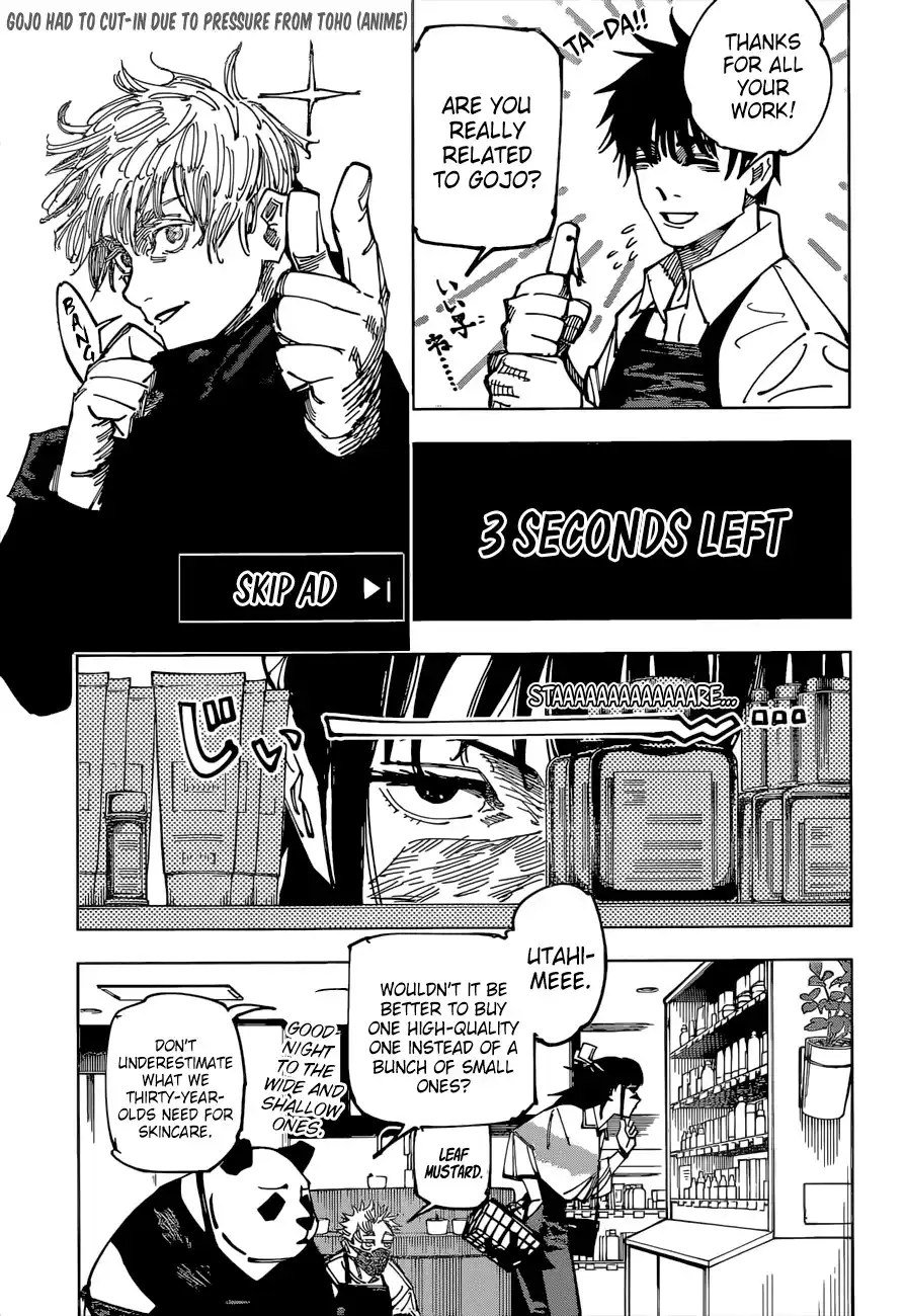 Jujutsu Kaisen 168.5 page 5
