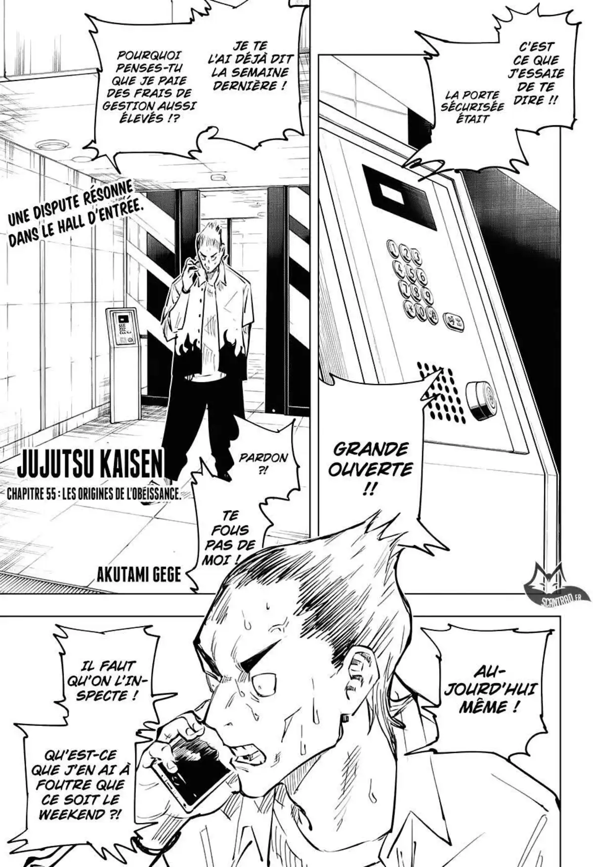 Jujutsu Kaisen 55 page 1