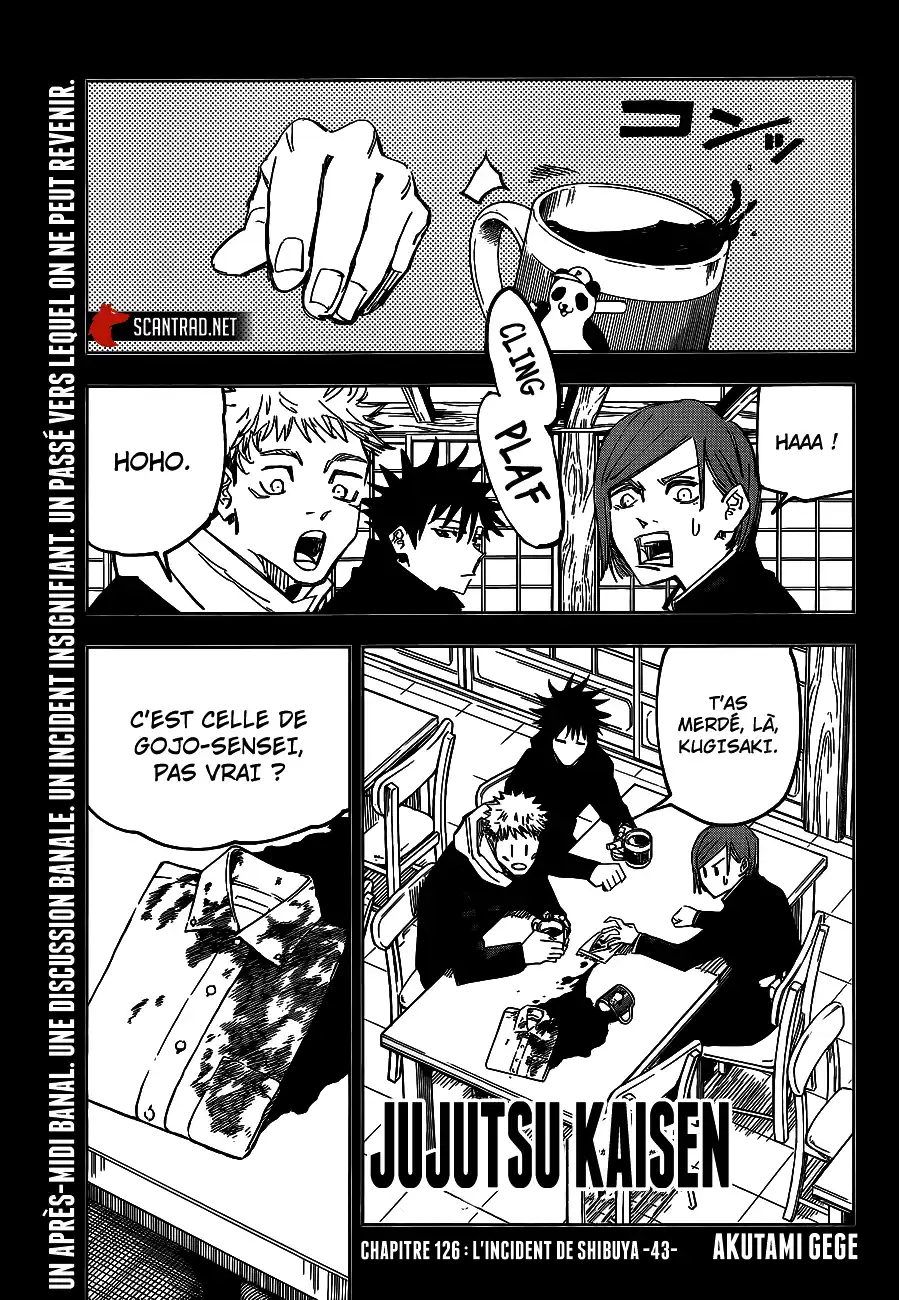 Jujutsu Kaisen 126 page 1