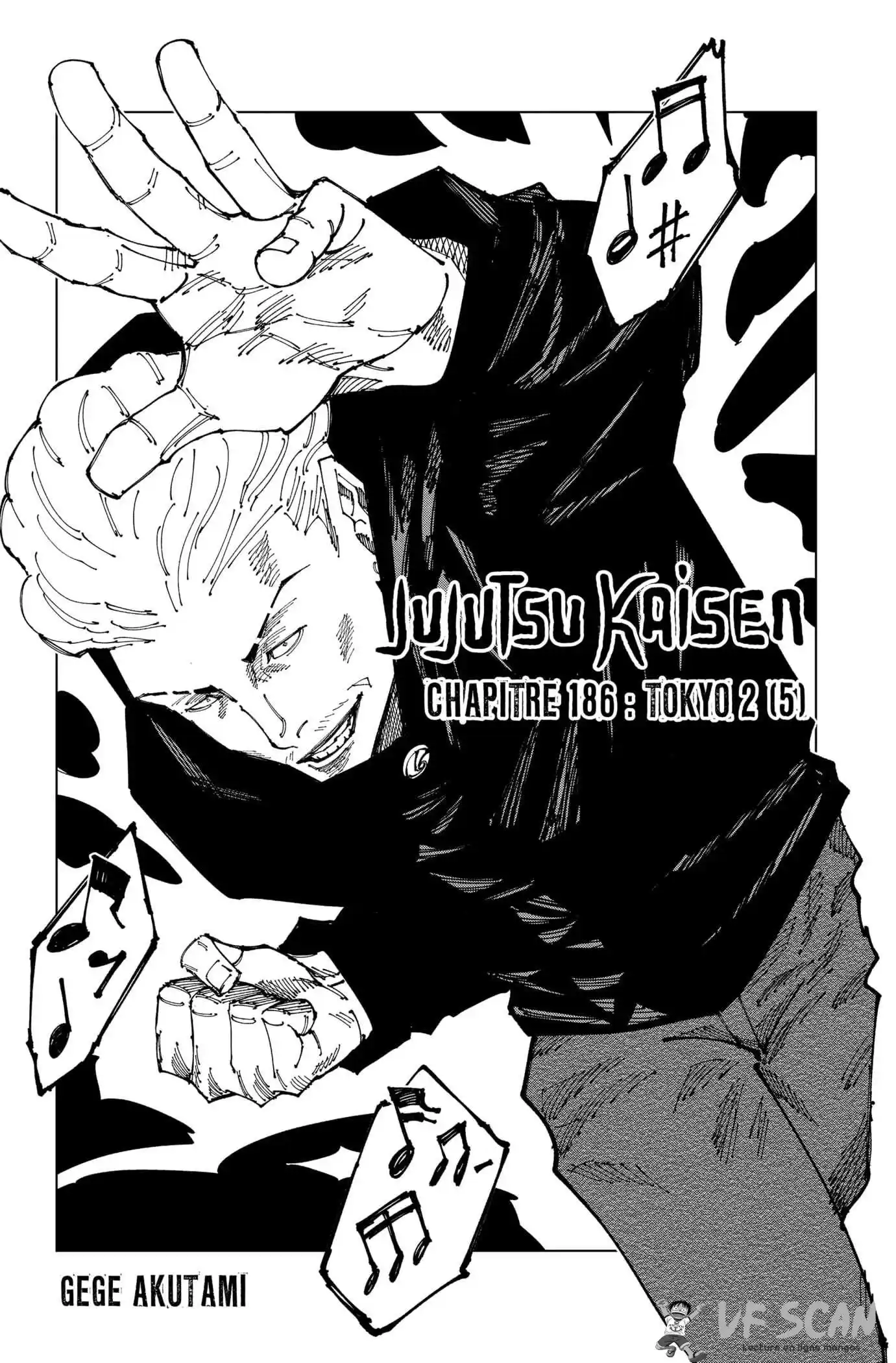 Jujutsu Kaisen 186 page 1