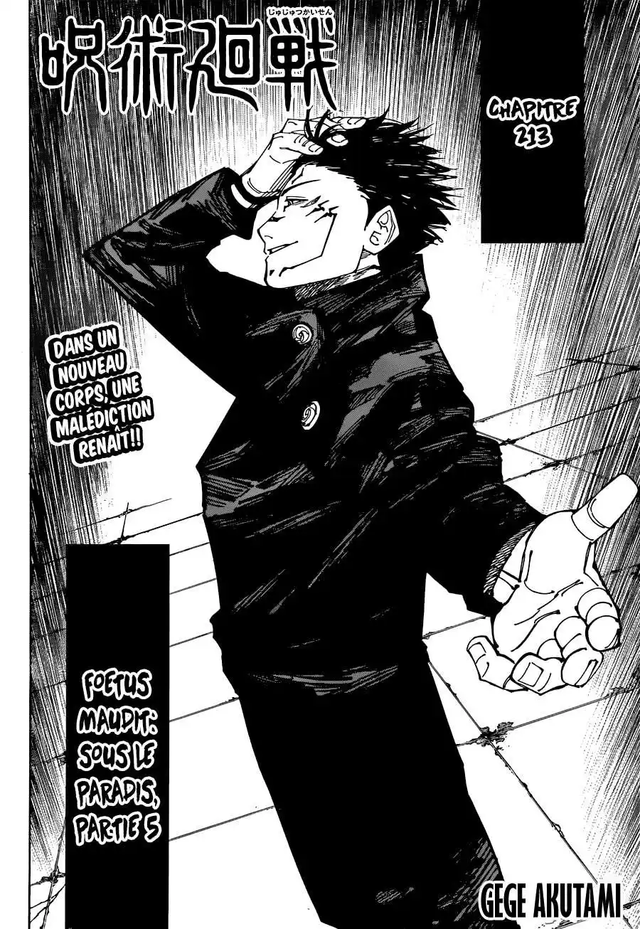 Jujutsu Kaisen 213 page 2