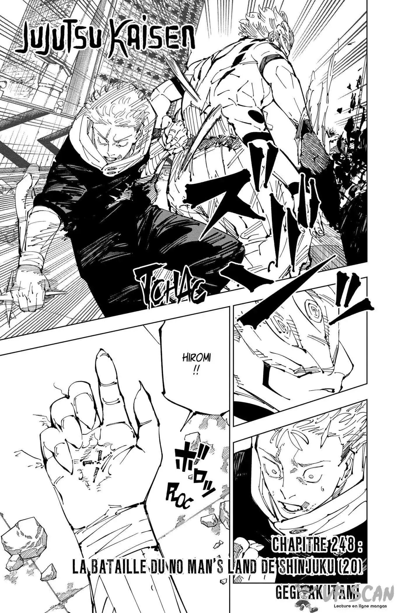 Jujutsu Kaisen 248 page 1