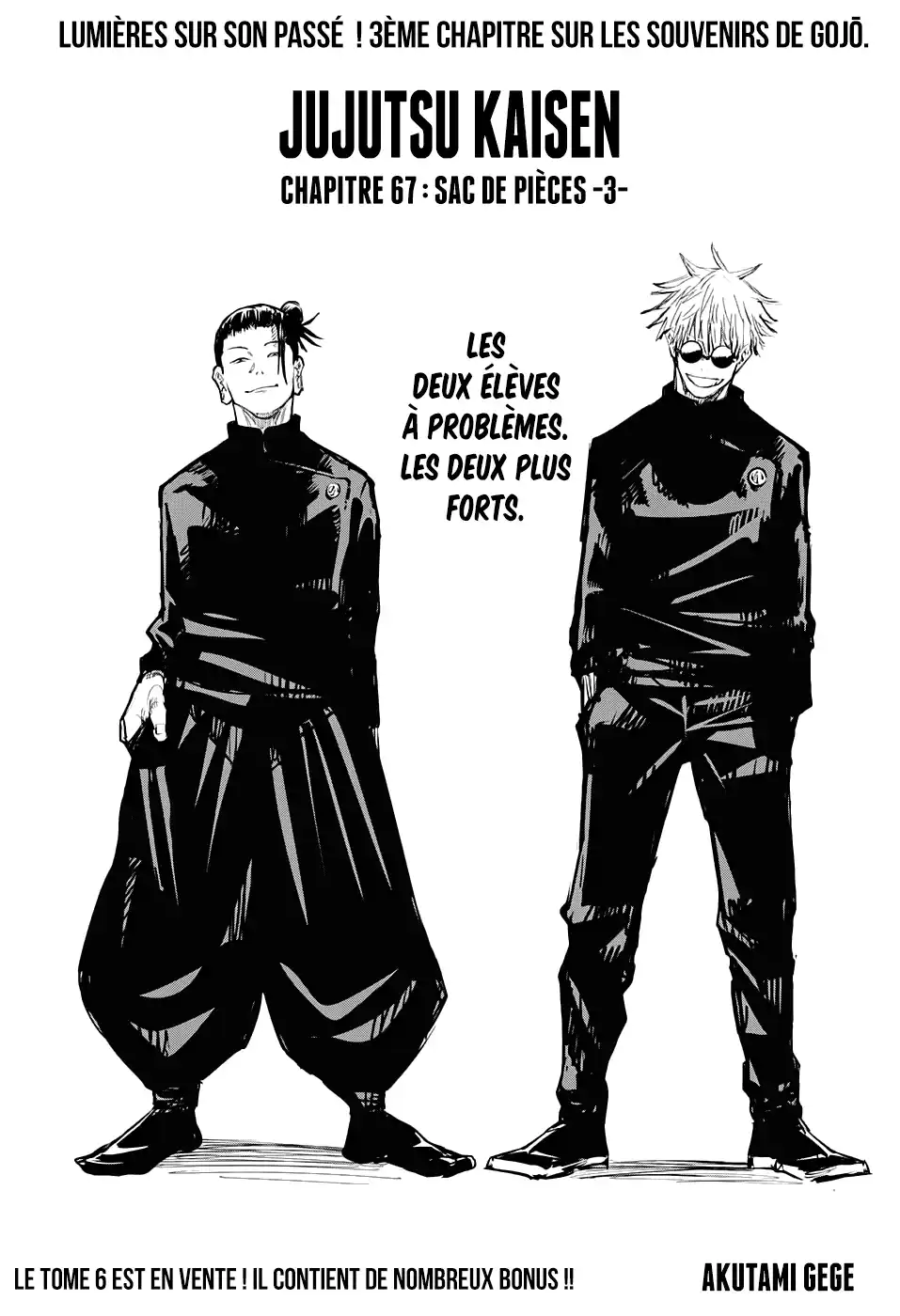 Jujutsu Kaisen 67 page 1