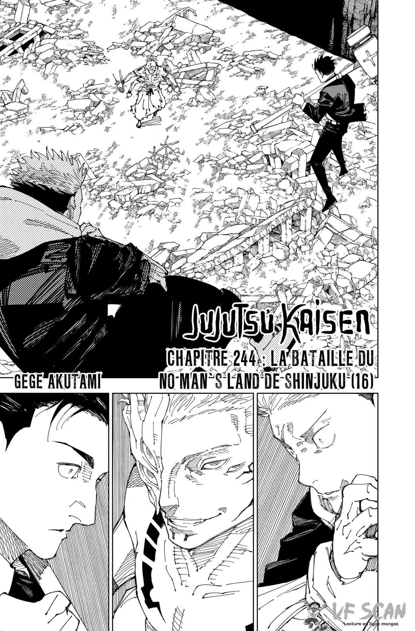 Jujutsu Kaisen 244 page 1