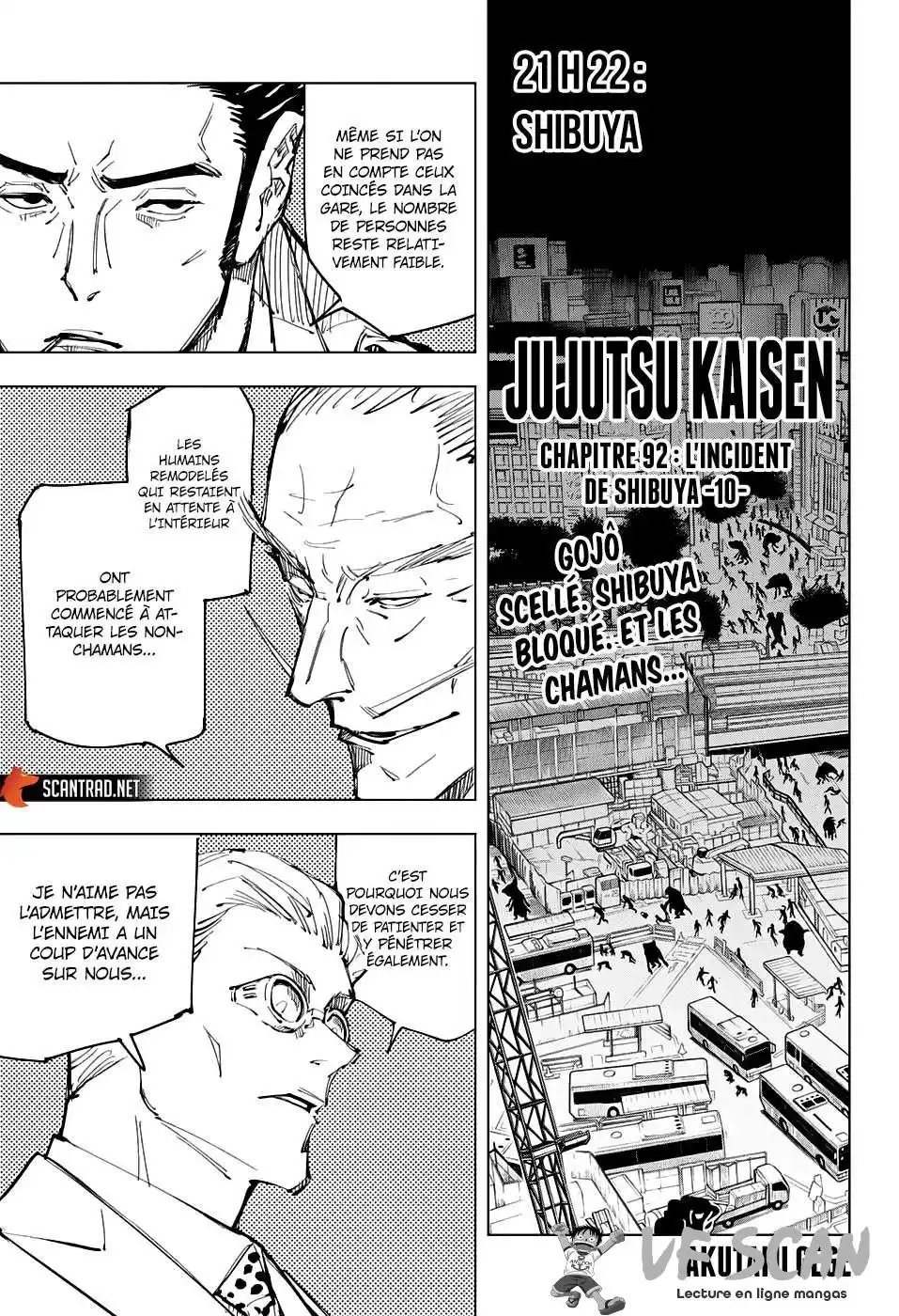 Jujutsu Kaisen 92 page 1