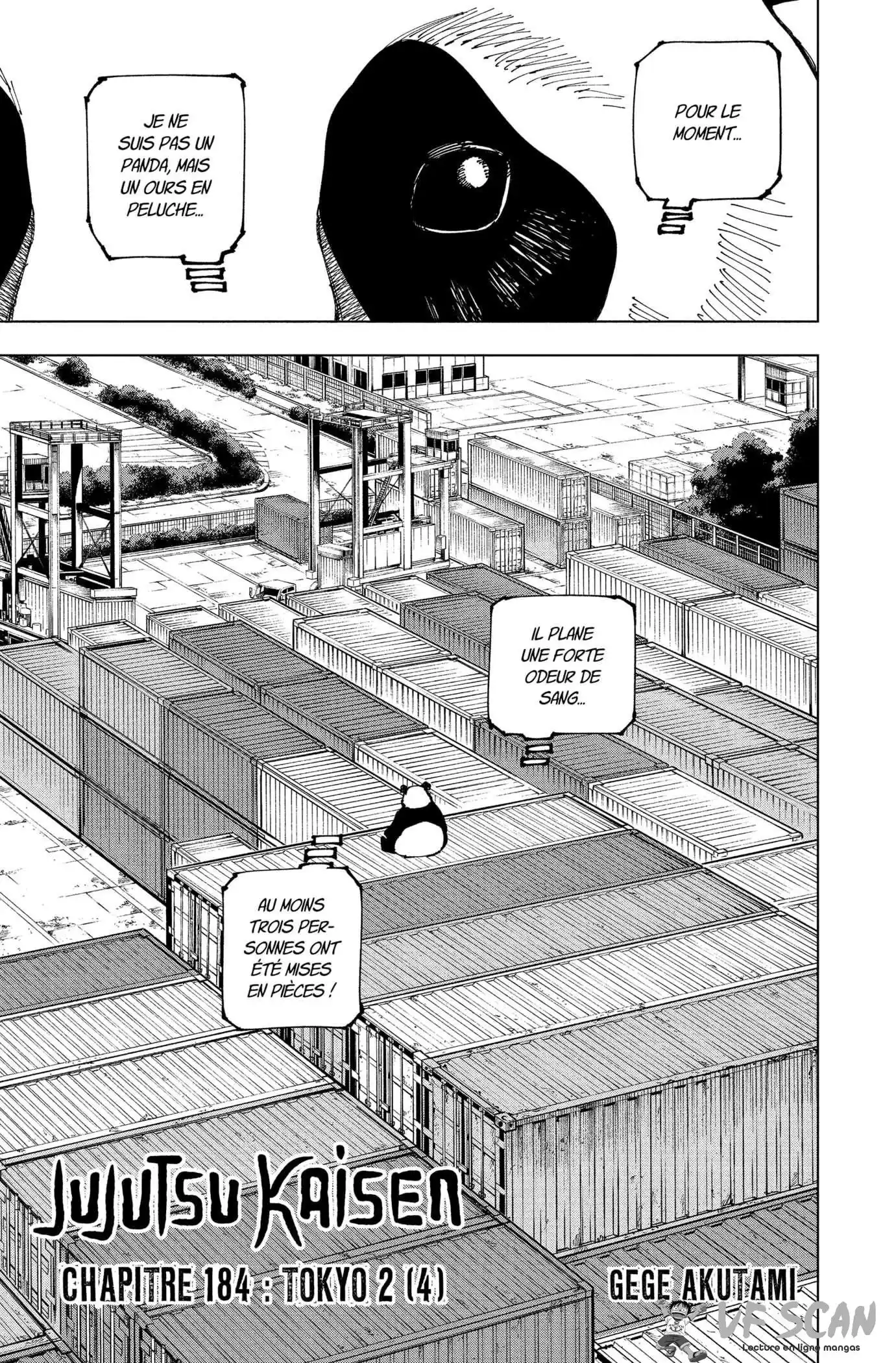 Jujutsu Kaisen 184 page 1