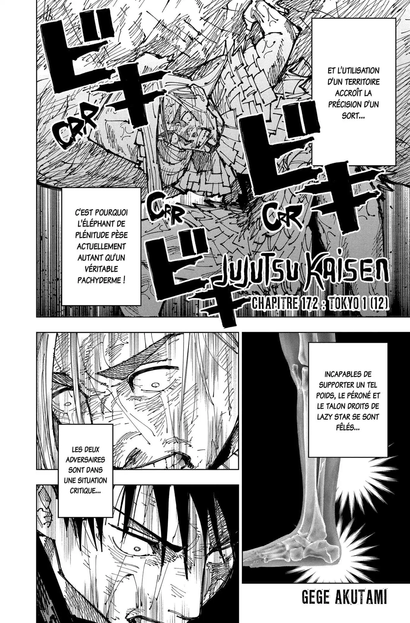 Jujutsu Kaisen 172 page 2