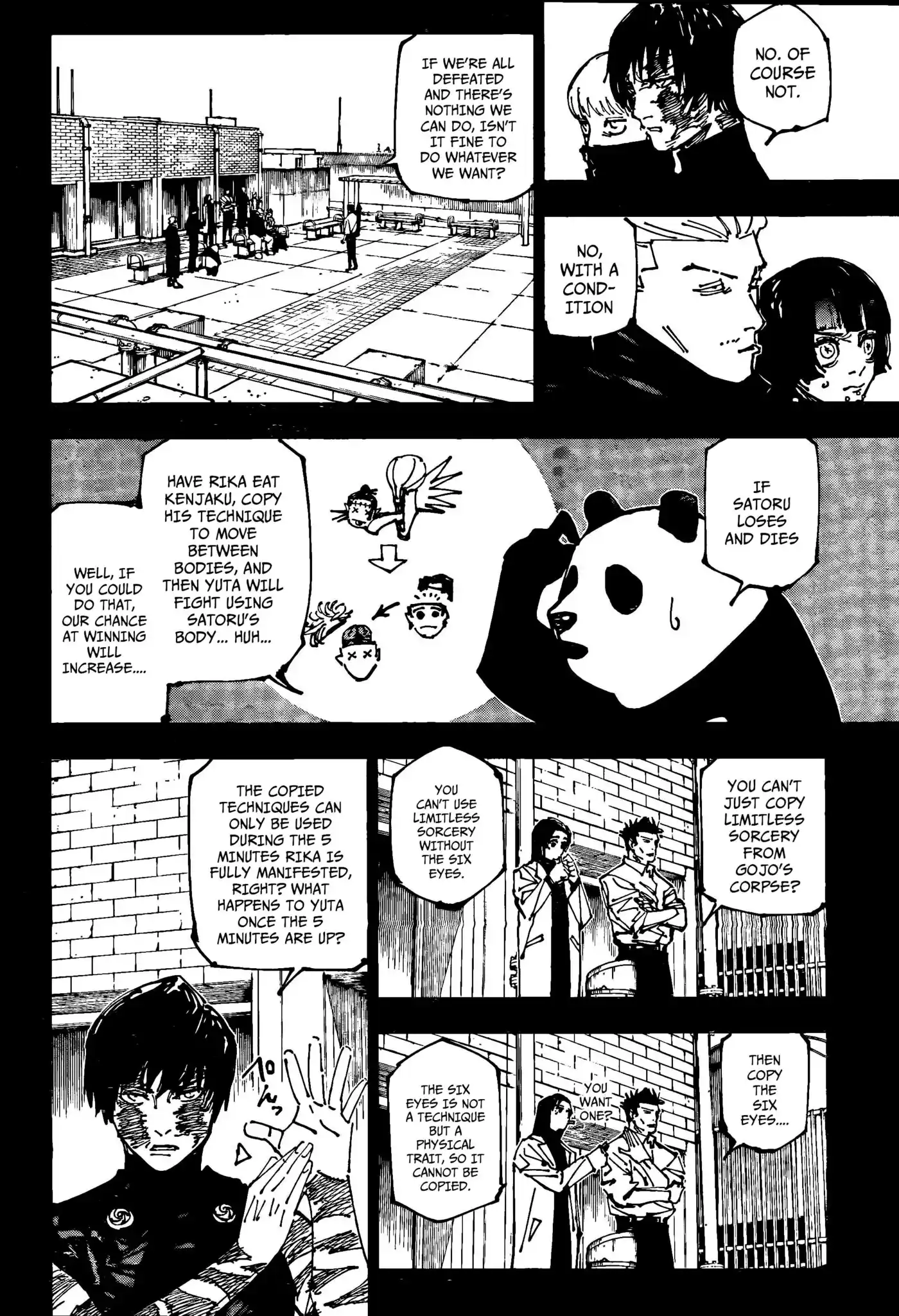 Jujutsu Kaisen 261 page 4