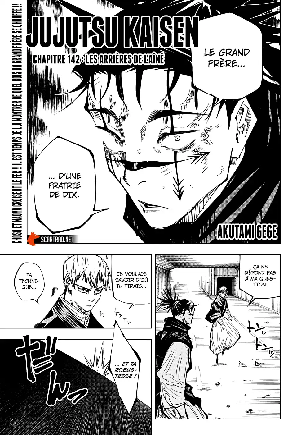 Jujutsu Kaisen 142 page 1