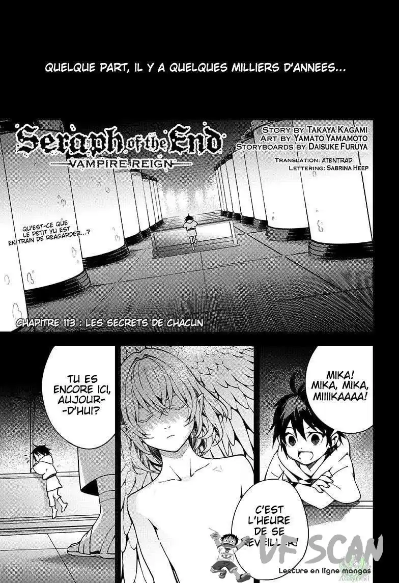 Seraph of the End 113 page 1
