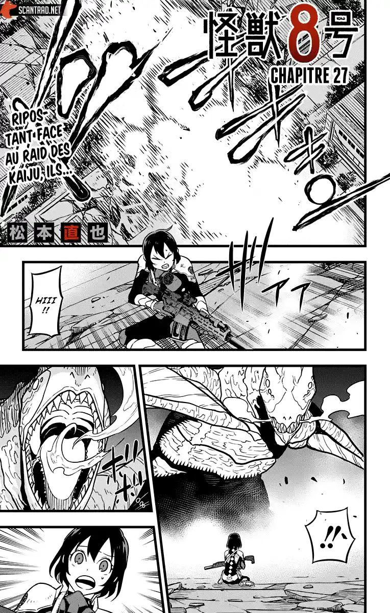 Kaijuu 8-gou 27 page 1
