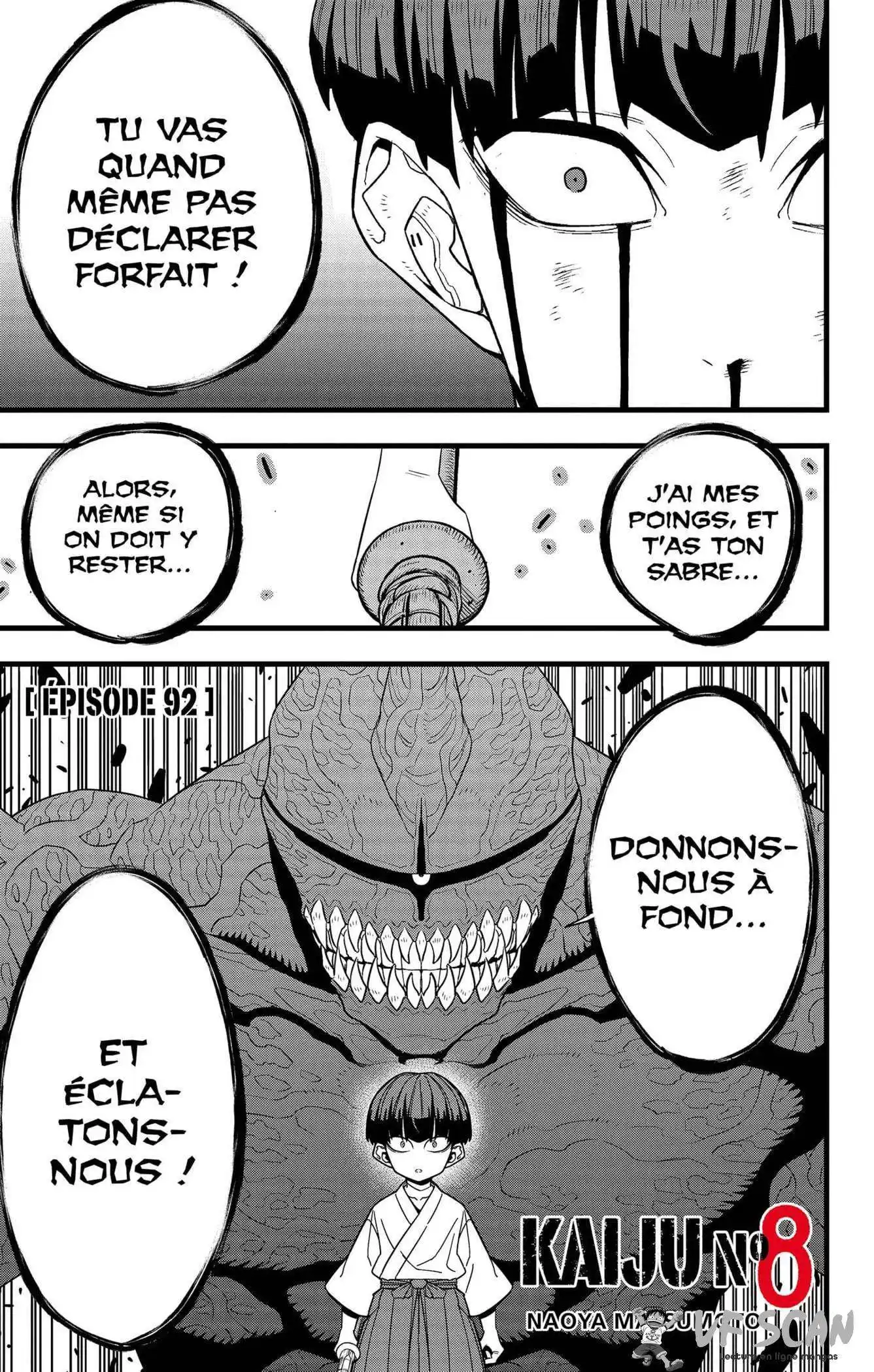 Kaijuu 8-gou 92 page 1