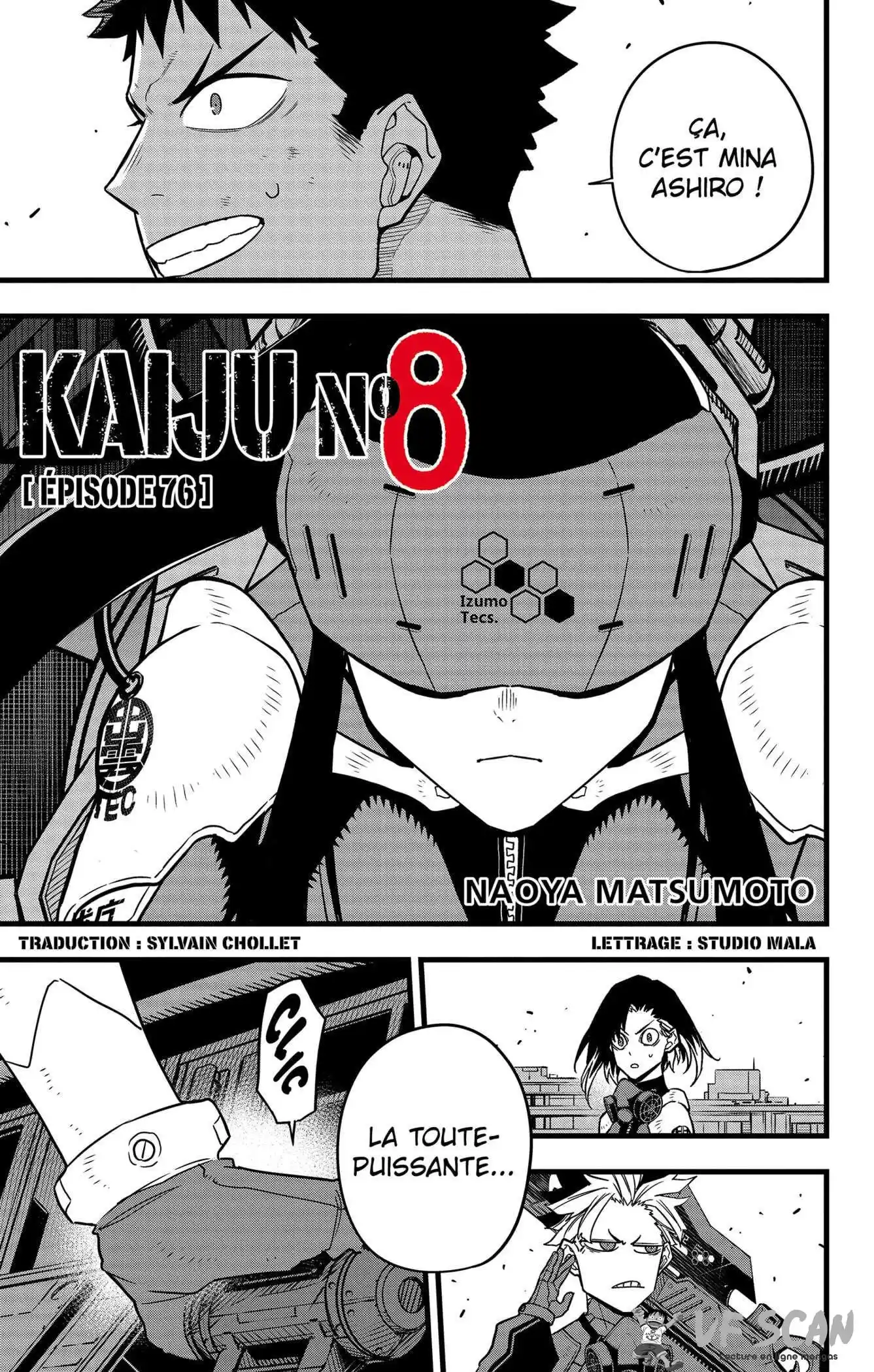 Kaijuu 8-gou 76 page 1