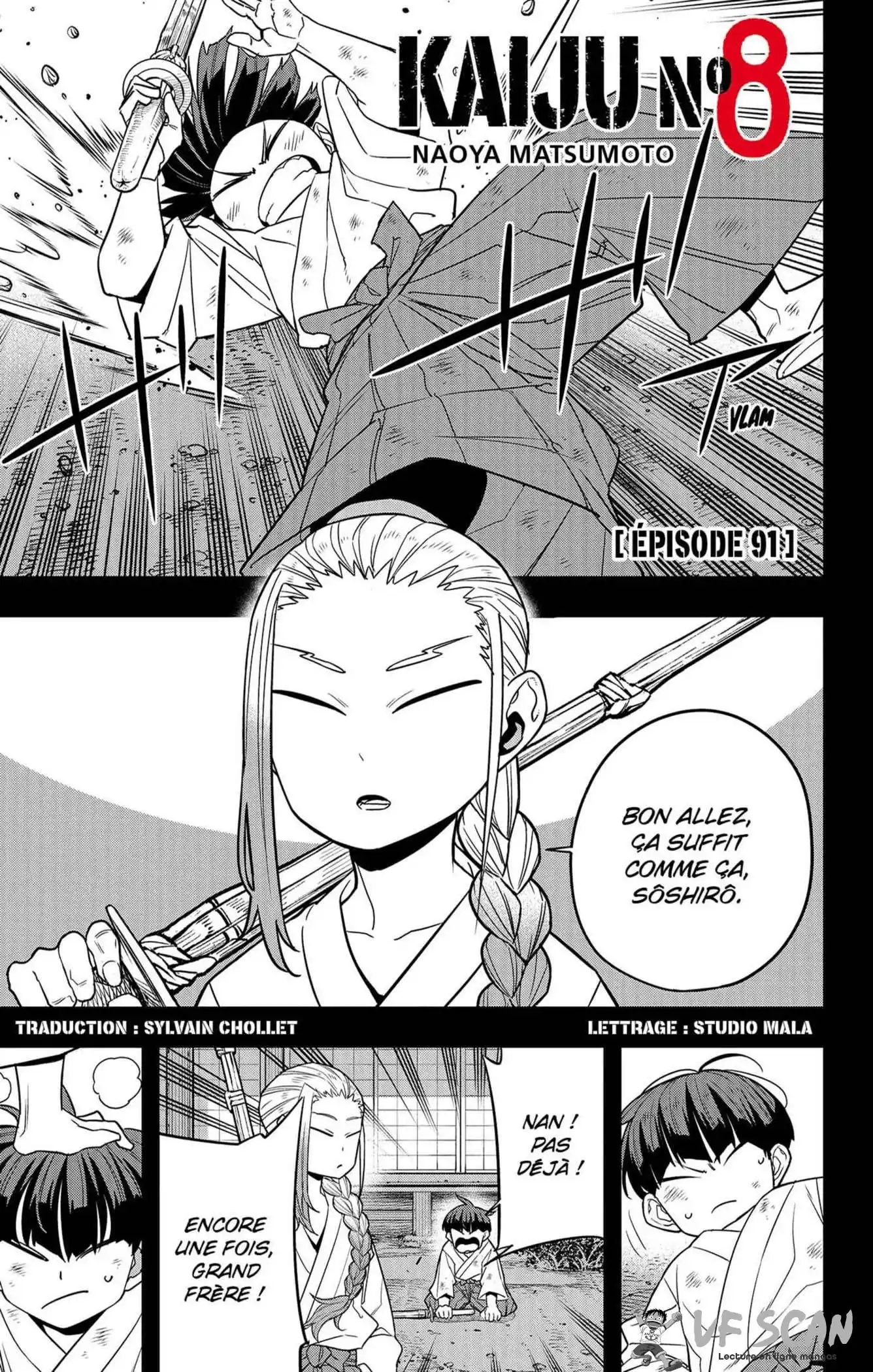 Kaijuu 8-gou 91 page 1