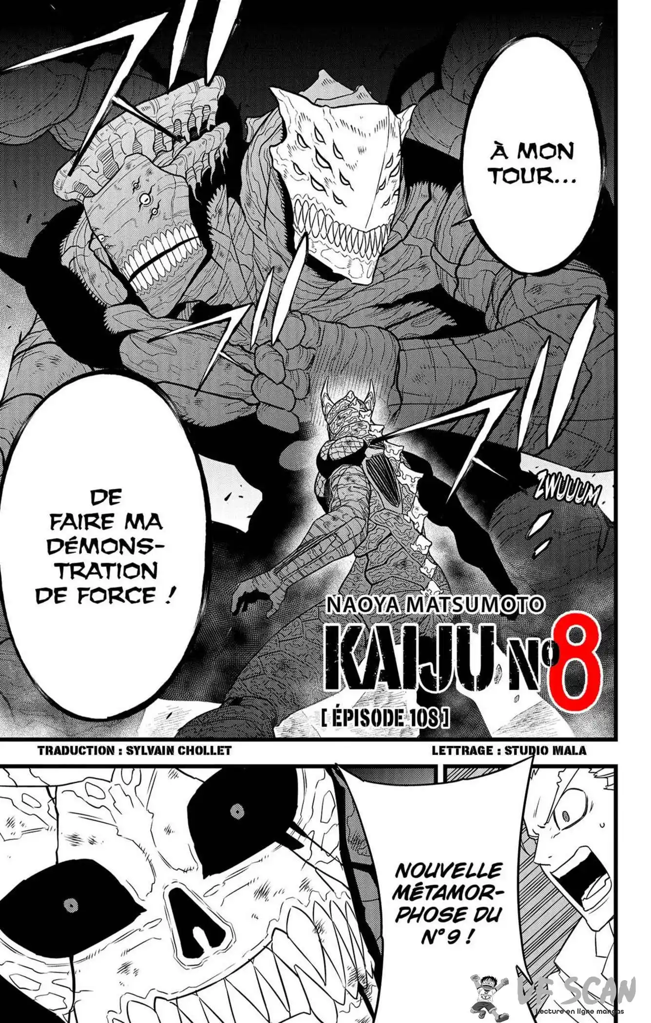Kaijuu 8-gou 108 page 1