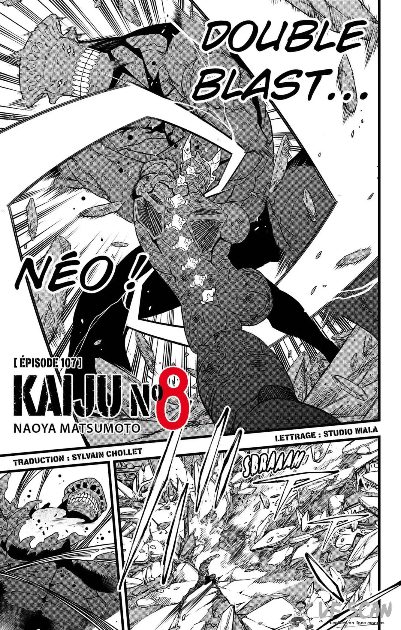 Kaijuu 8-gou 107 page 1