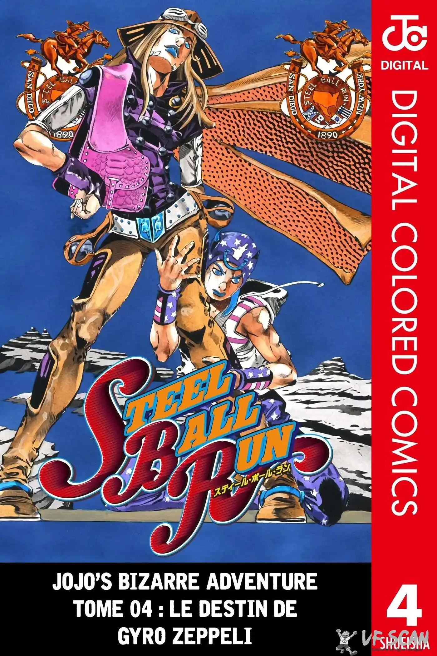 JoJo’s Bizarre Adventure : Steel Ball Run 4 page 1