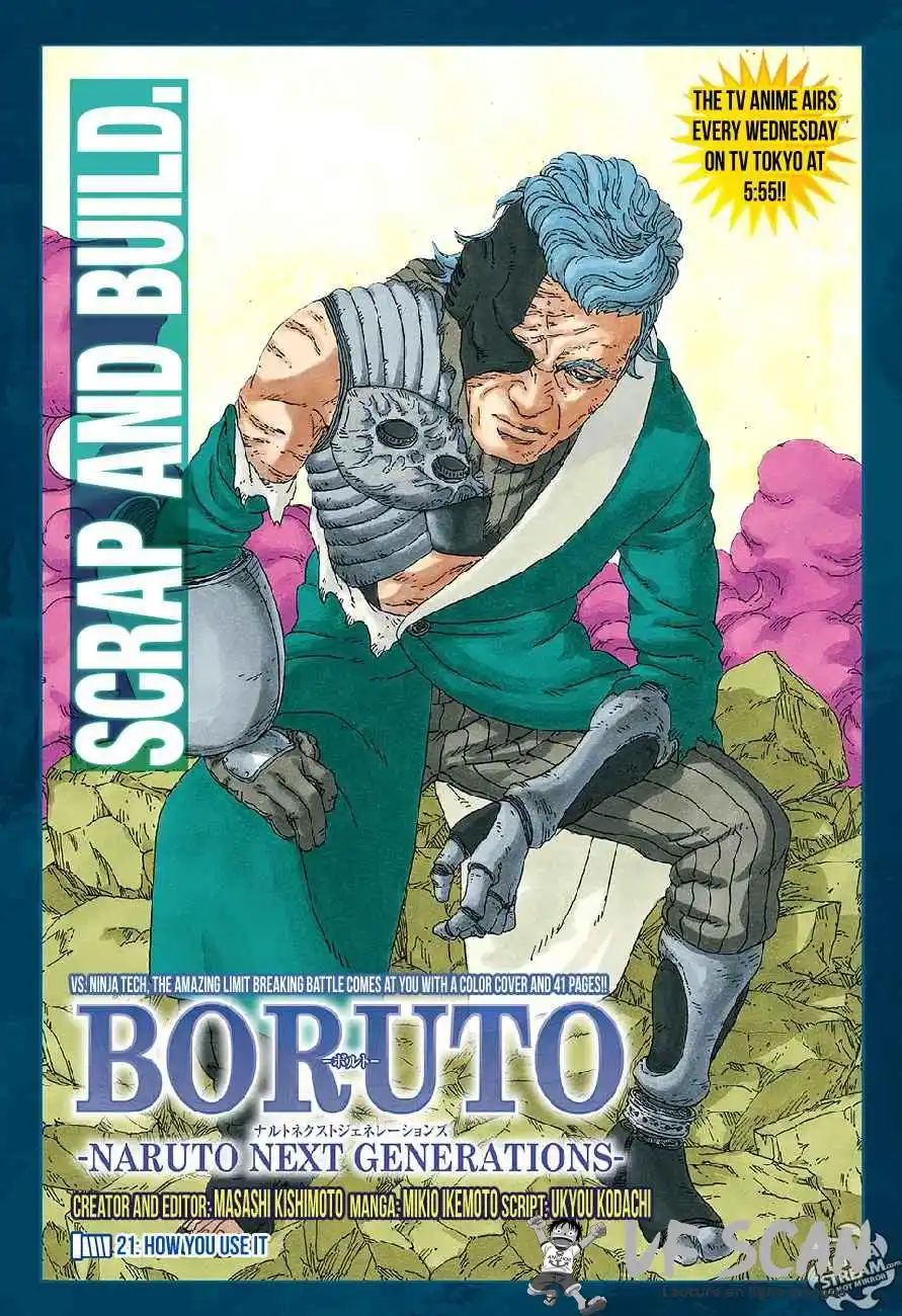 Boruto 21 page 1