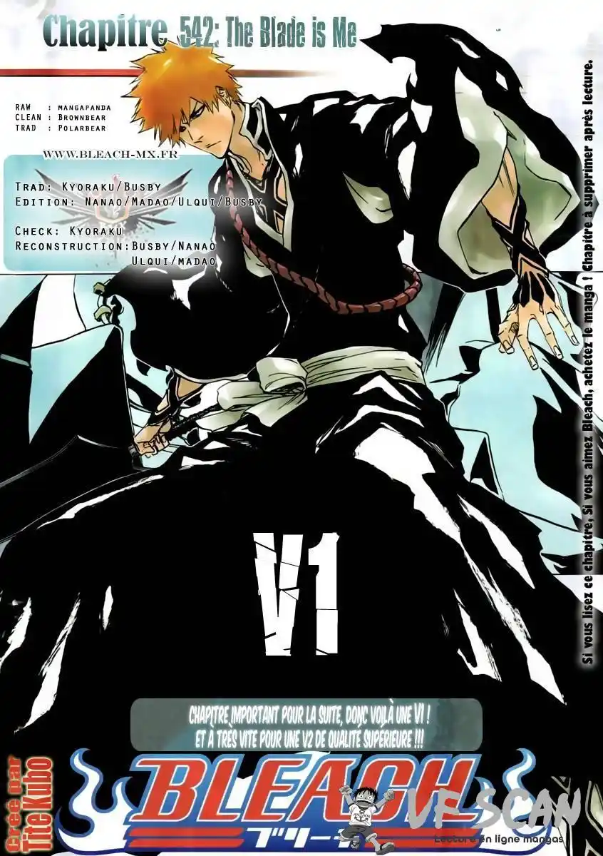 Bleach 542 page 1