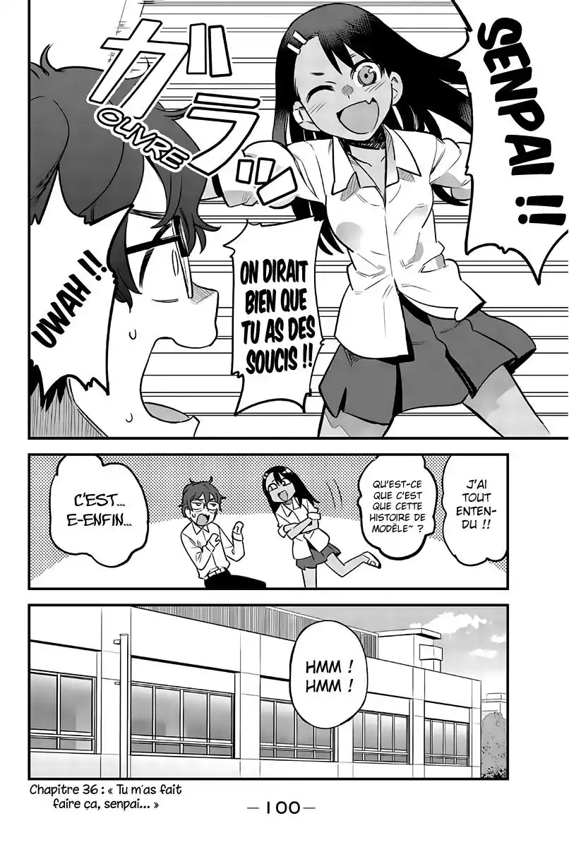 Arrête de me chauffer, Nagatoro 36 page 3