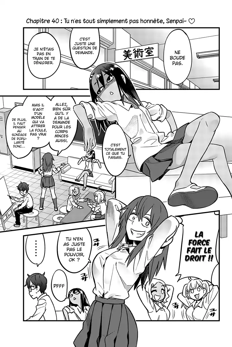 Arrête de me chauffer, Nagatoro 40 page 2