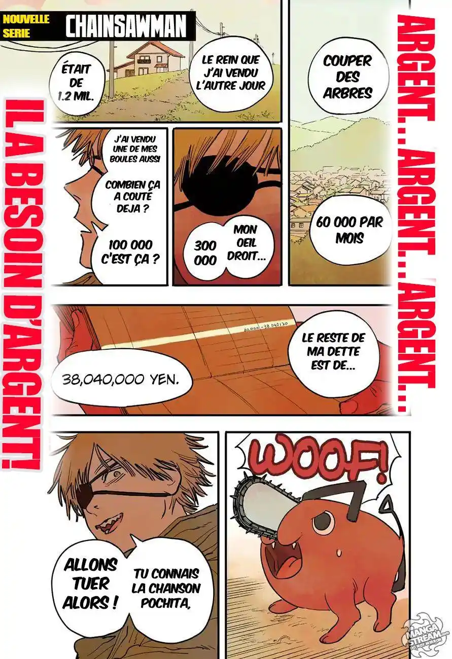 Chainsaw Man 1 page 2