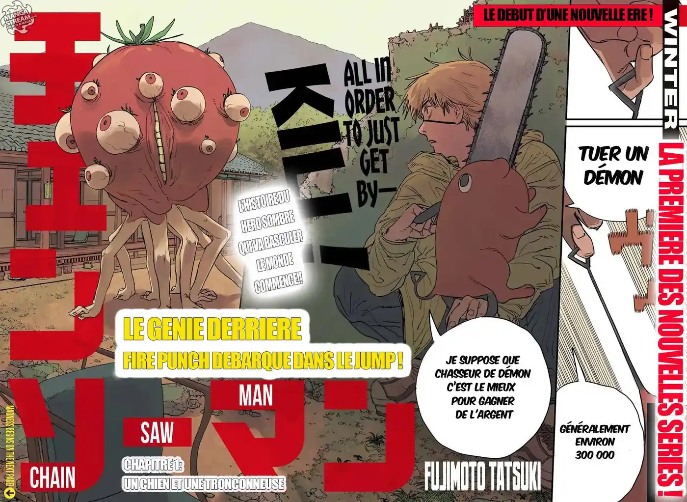 Chainsaw Man 1 page 3