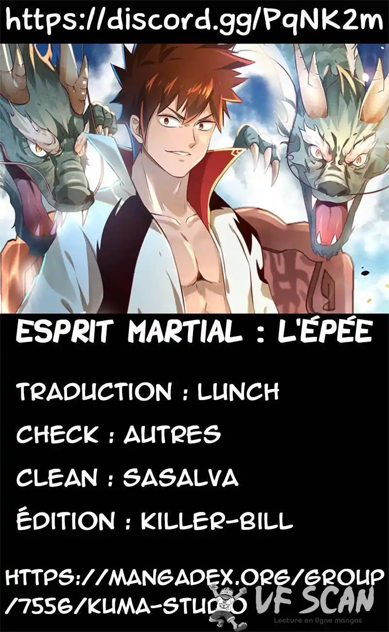 Esprit Martial: L’Épée 55 page 1