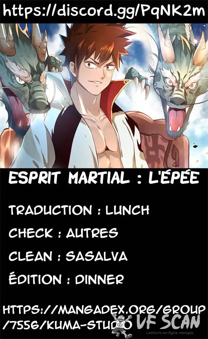 Esprit Martial: L’Épée 54 page 1