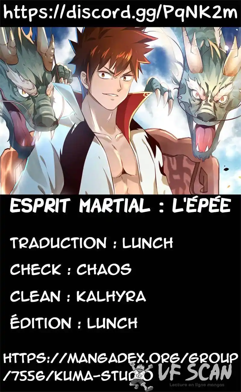 Esprit Martial: L’Épée 60 page 1