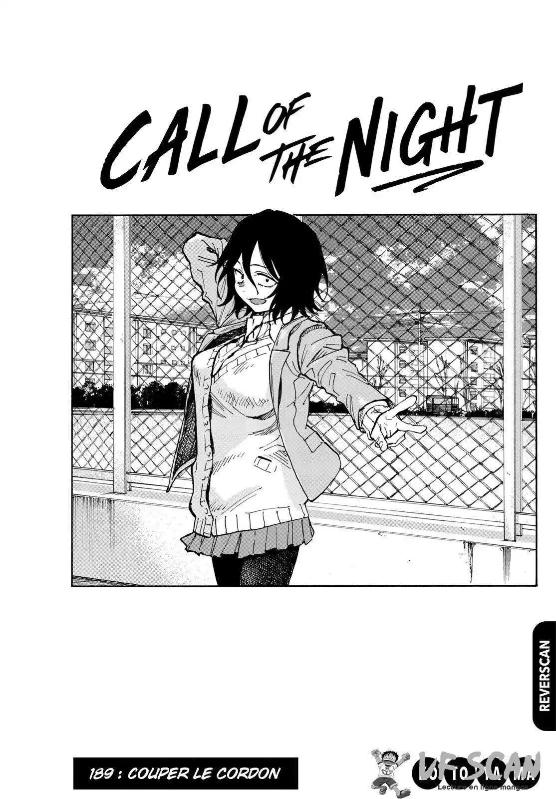 Yofukashi no Uta 189 page 1